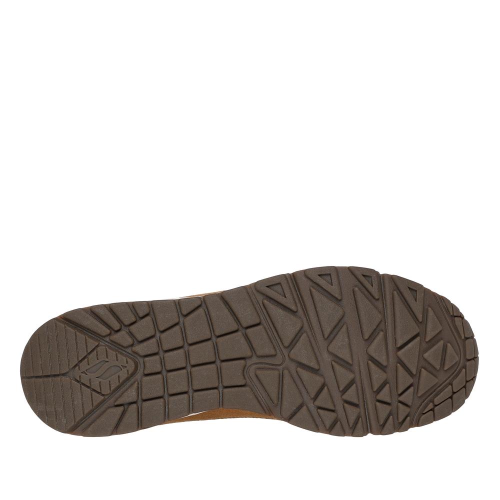 Buty męskie Skechers Uno Stand High 155196WSL - brązowe