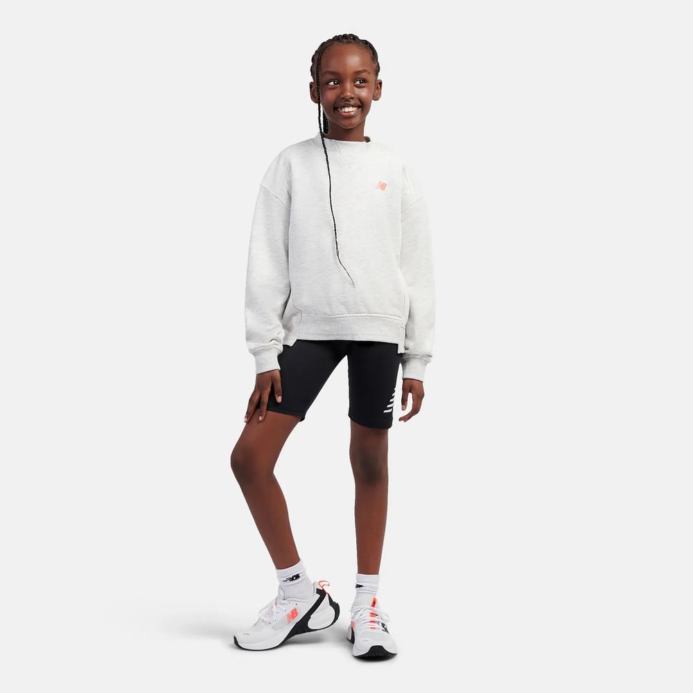 Bluza dziecięca New Balance LAKG0205AHH - szara