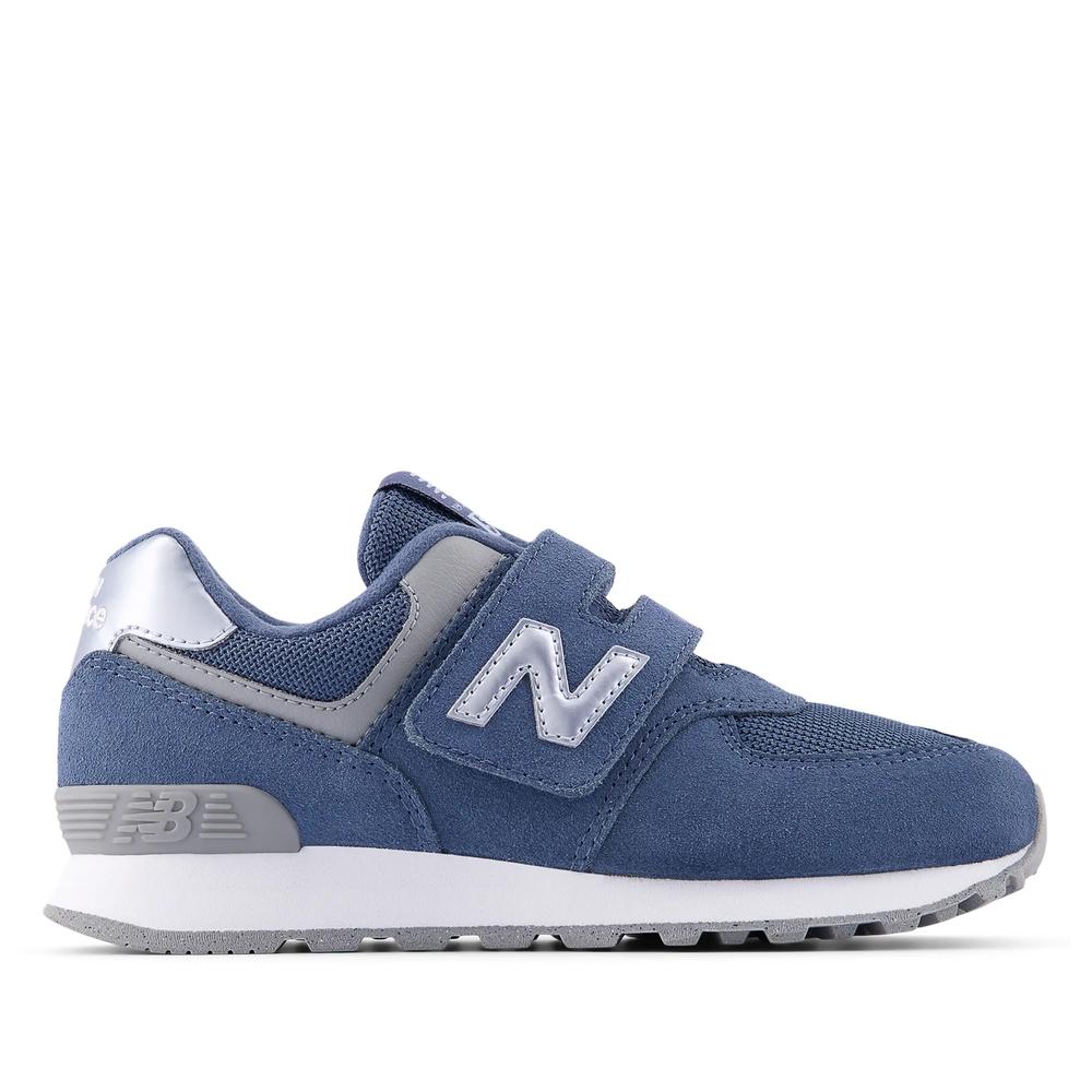 Buty dziecięce New Balance P5741UH - niebieskie