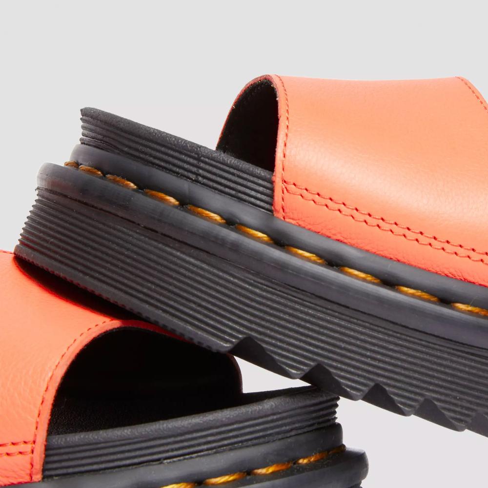 Sandały Dr Martens Voss Pisa Leather Strap 30723695 - pomarańczowy