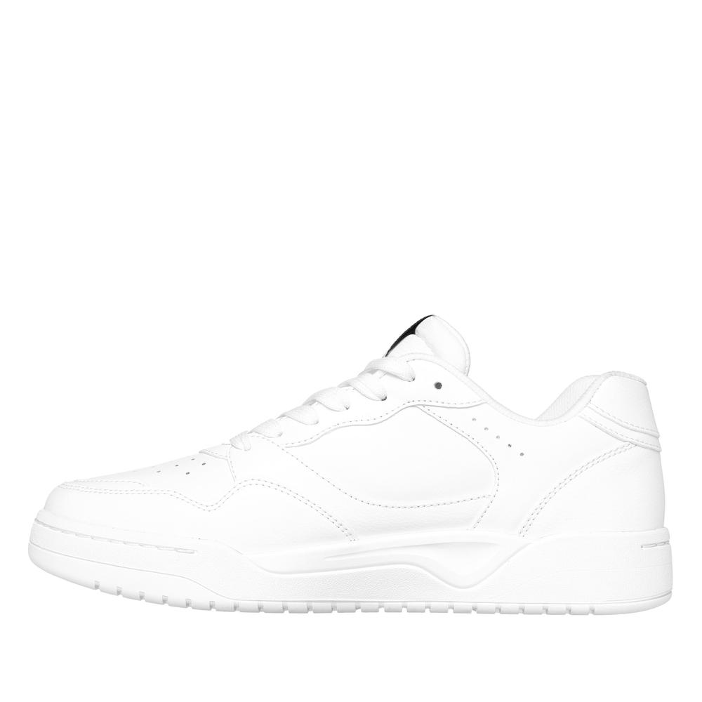 Buty Skechers Koopa Court Volley Low Varsity 183240WHT - białe