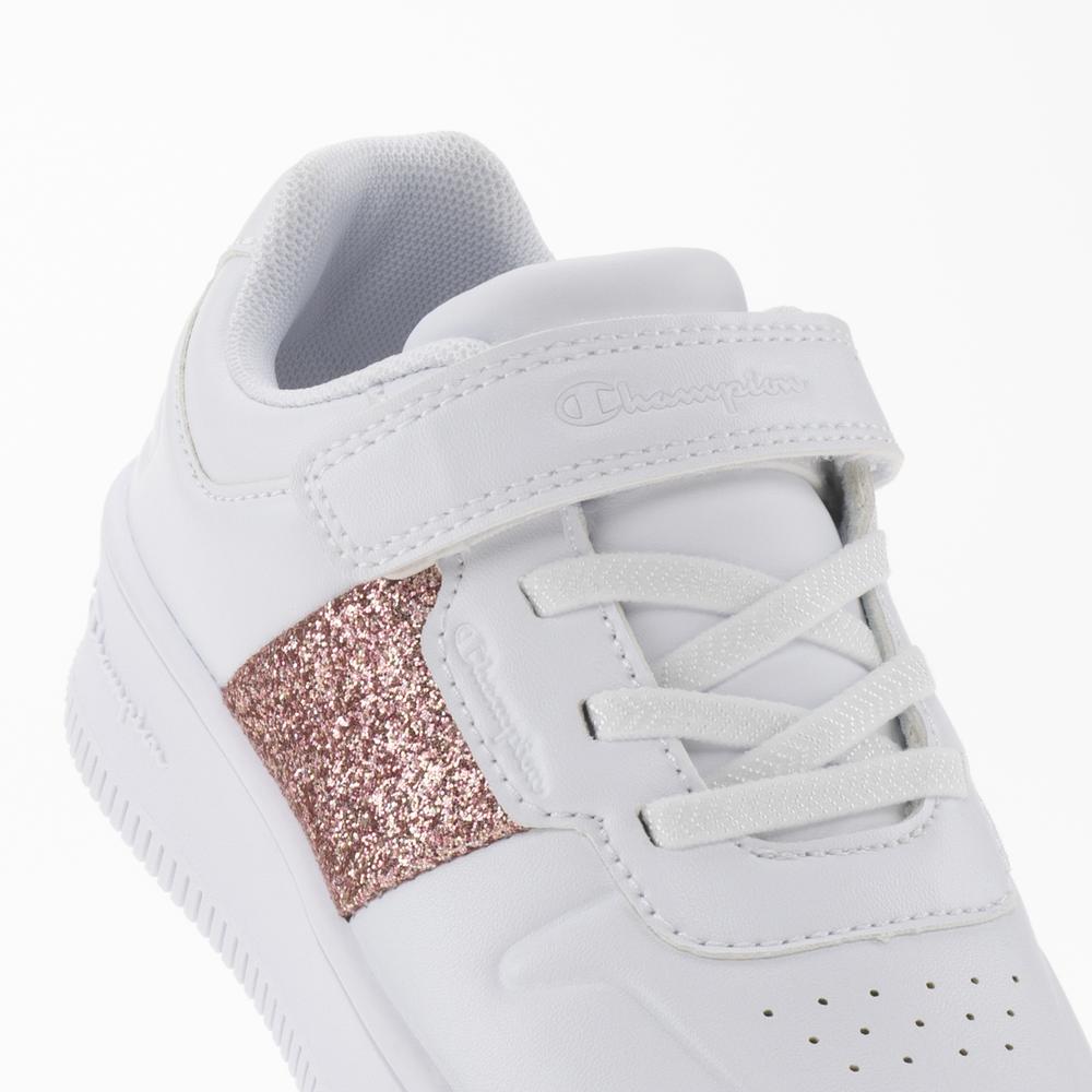 Buty Champion Rebound Platform Sparkle S32612-WW006 - białe
