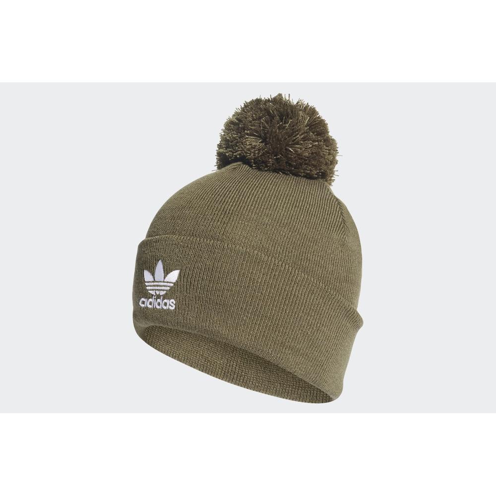 Czapka adidas Bobble Knit GL7482 - zielona