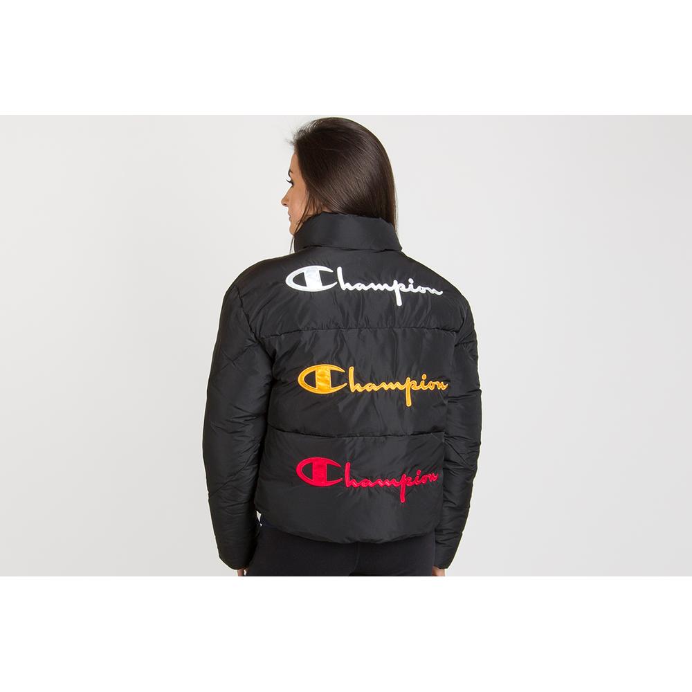 CHAMPION TRI LOGO CROPPED PUFFER JACKET > 112318-KK001