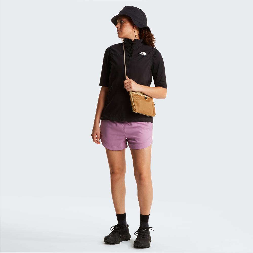 Spodenki damskie The North Face Aphrodite Arise 3" 0A8FK8G6E1 - różowe