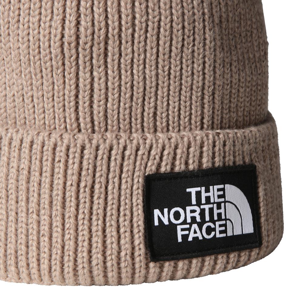 Czapka unisex The North Face Logo Box Beanie 0A8CHEBOX1 - beżowa