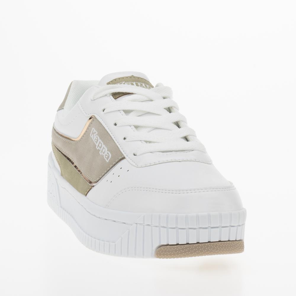 Buty Kappa Aldina 243237-1043 - biało-brązowe
