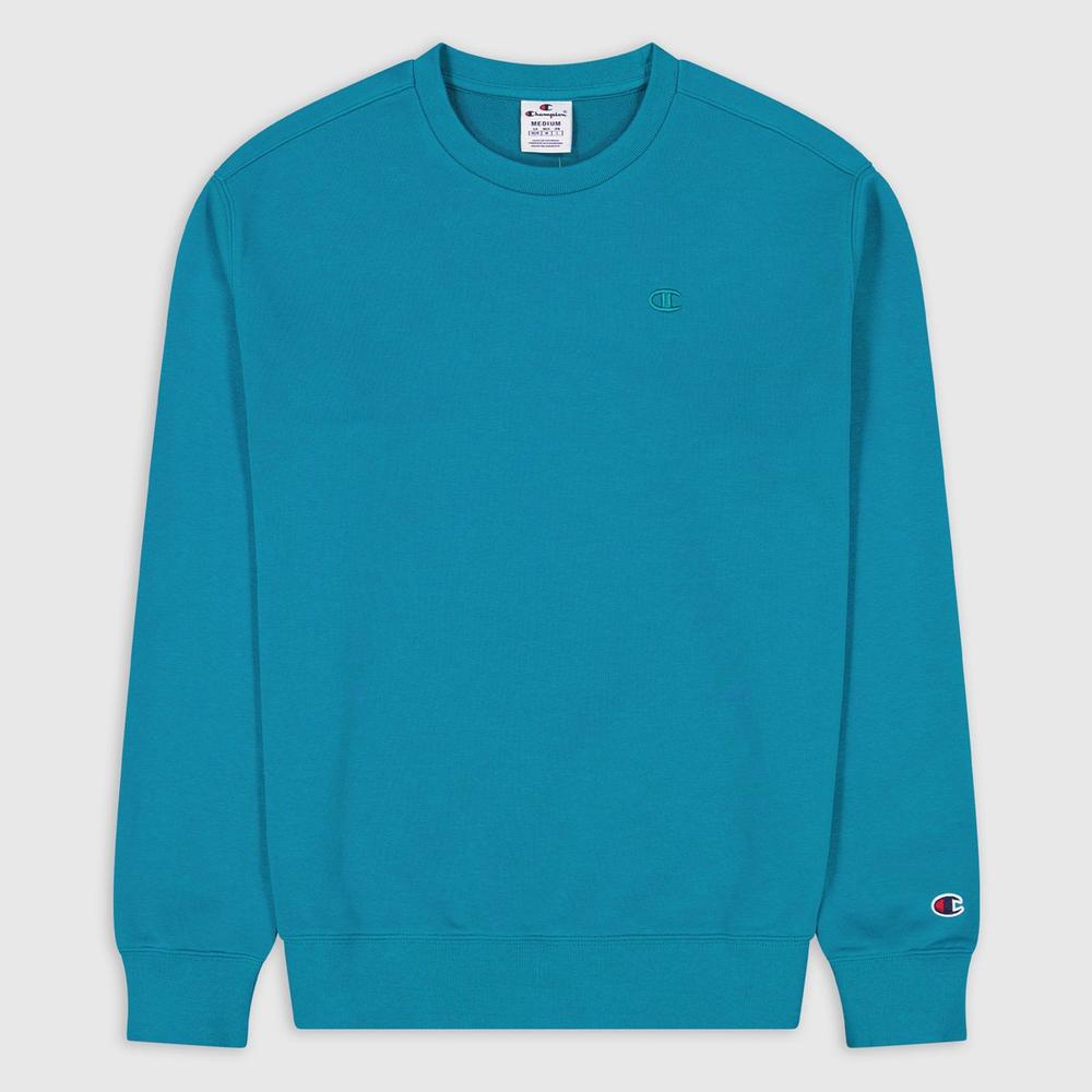 Bluza Champion Tonal Embroidered Heavy Cotton 218492-BS165 - niebieska