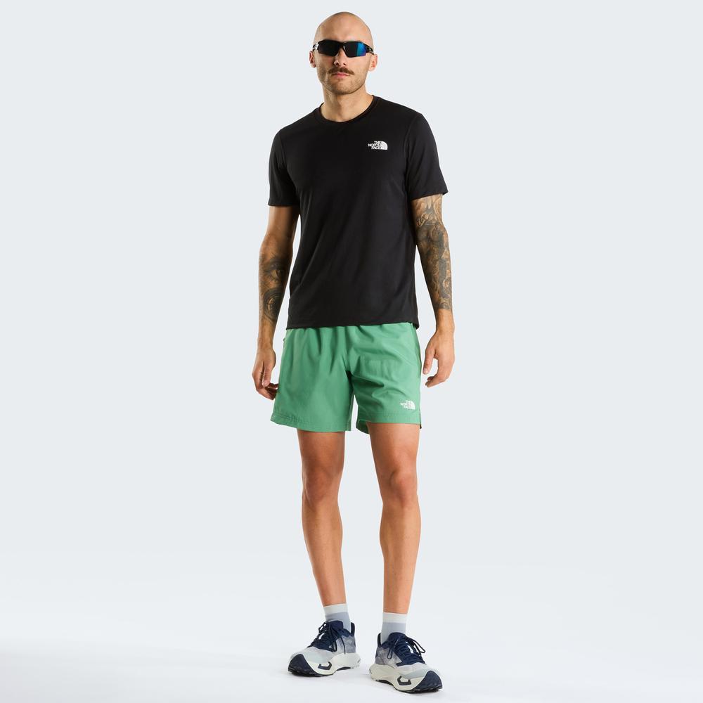 Spodenki męskie The North Face 7" 24/7 0A3O1BG571 - zielone