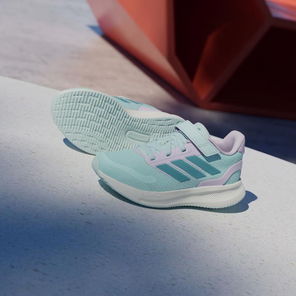Buty dziecięce adidas Runfalcon 5 JP9403 - miętowe