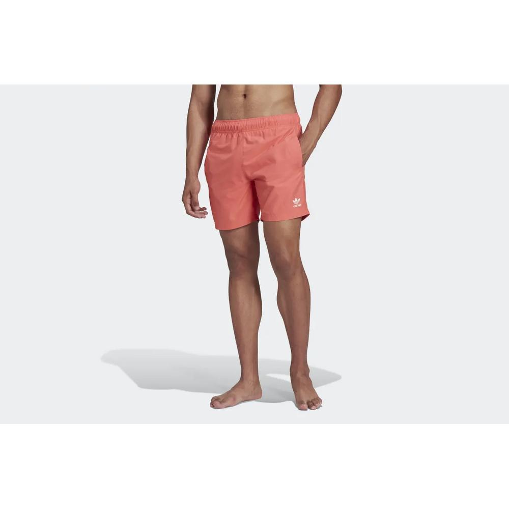 Spodenki adidas Originals Adicolor Essentials Trefoil Swim HE9423 - różowe