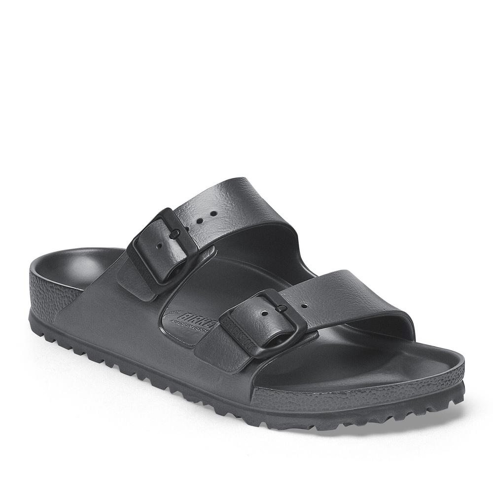 Klapki męskie Birkenstock Arizona Eva 1001497 - szare