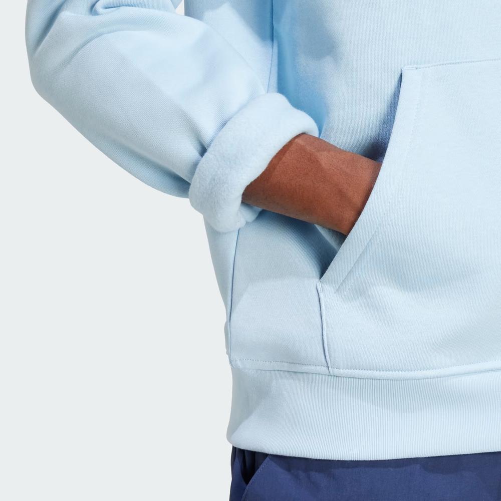 Bluza męska adidas Originals Trefoil Essentials JN0238 - niebieska