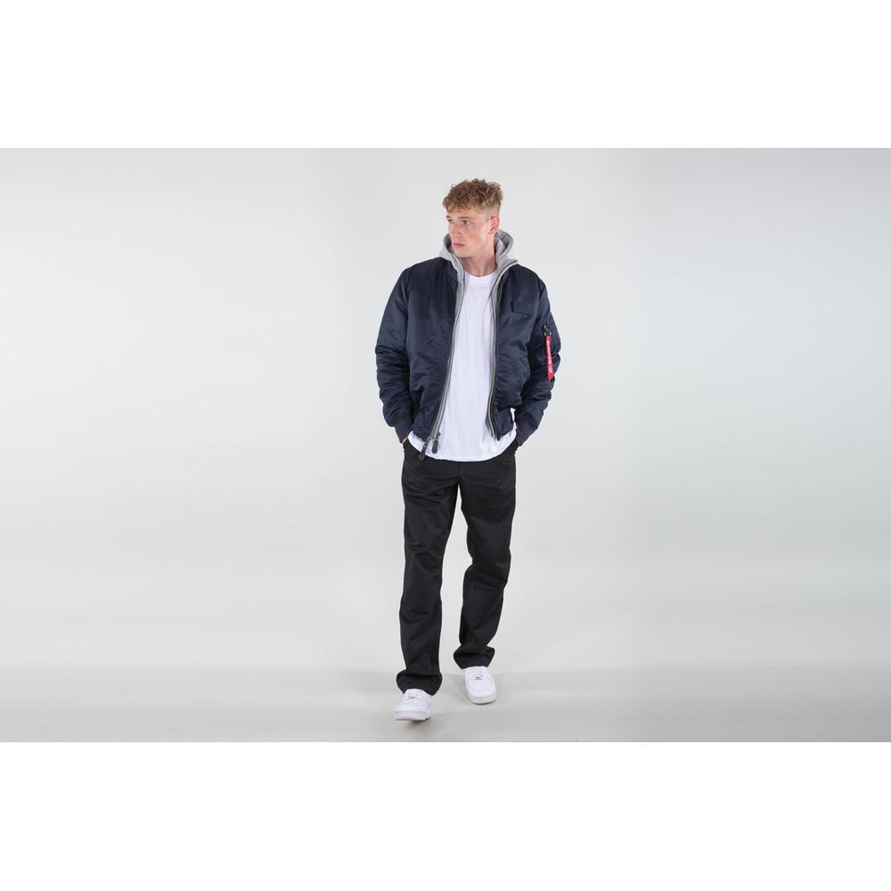 Kurtka Alpha Industries MA-1 D-TEC 18311007 - granatowa