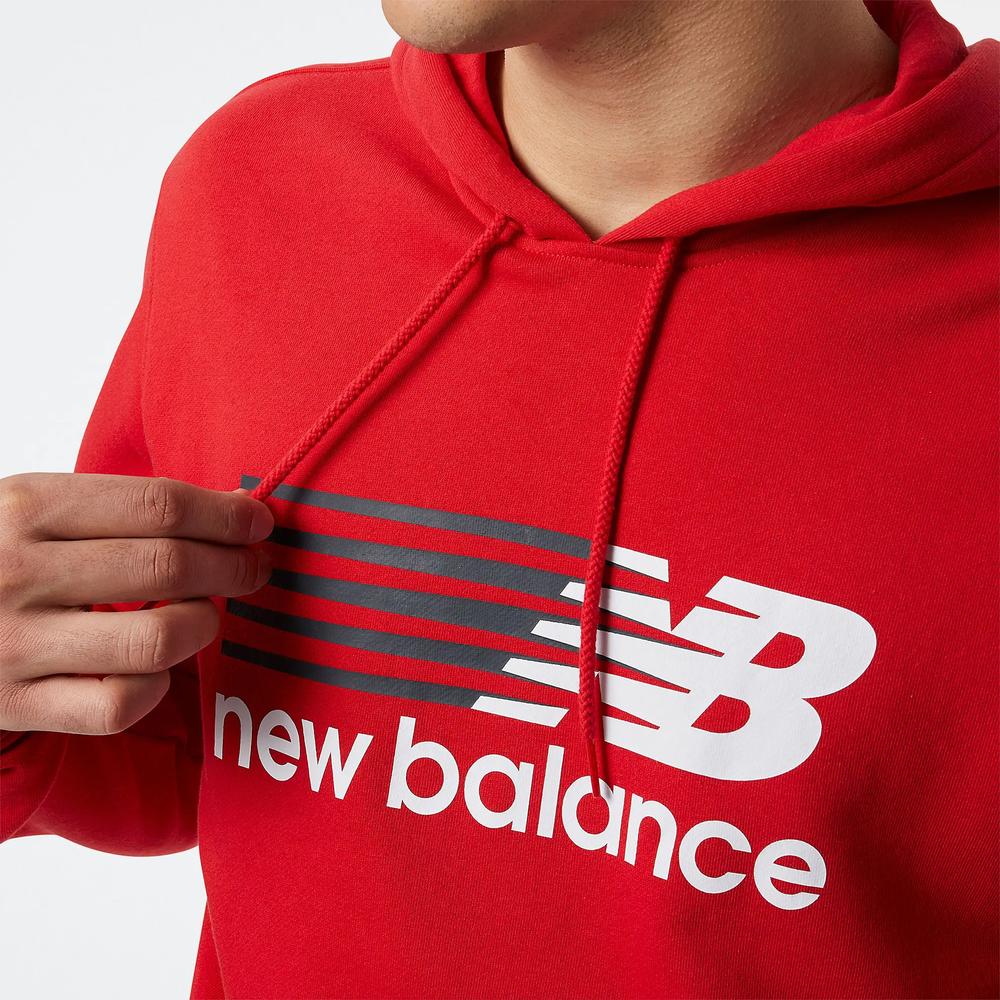 Bluza New Balance MT23902TRE - czerwona