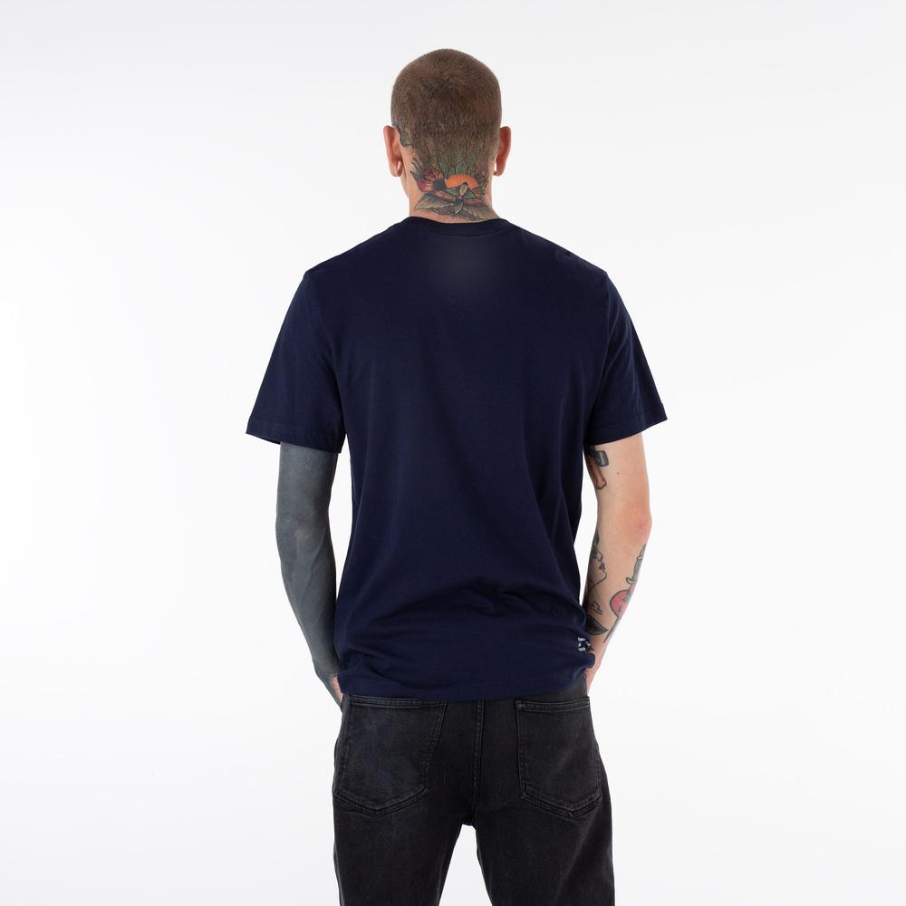 Koszulka Lacoste Regular Fit Cotton Jersey TH9665-166 - granatowa