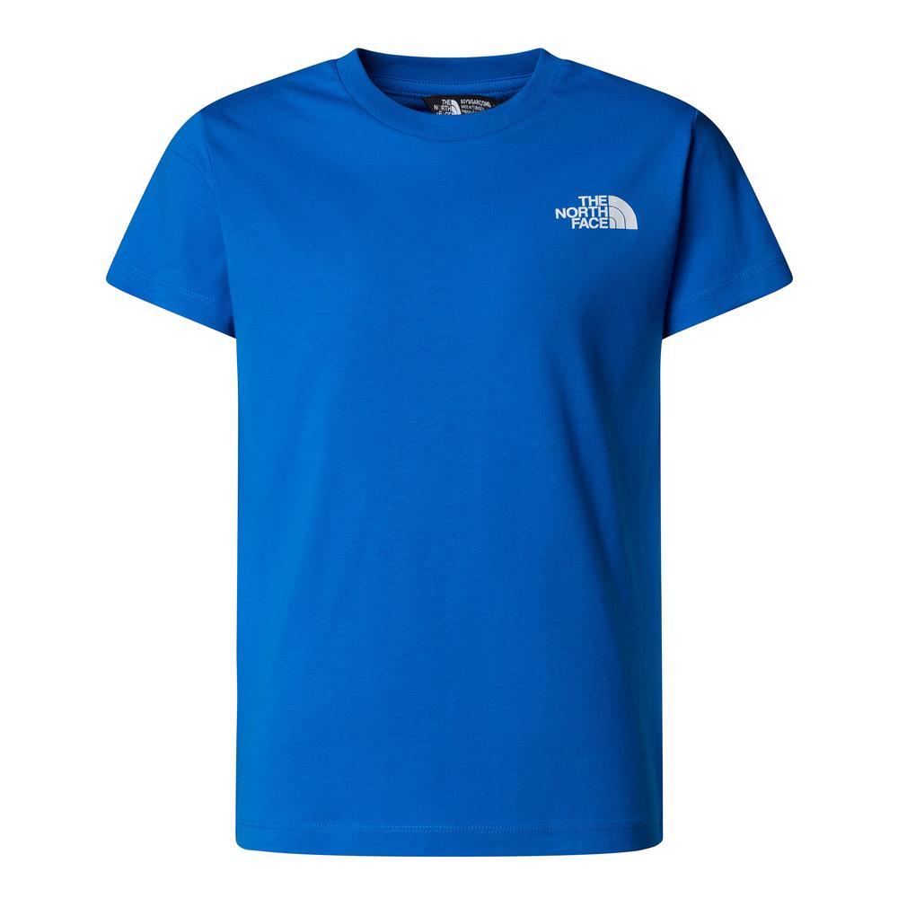 Koszulka dziecięca The North Face Redbox 0A89VT59J1 - granatowa