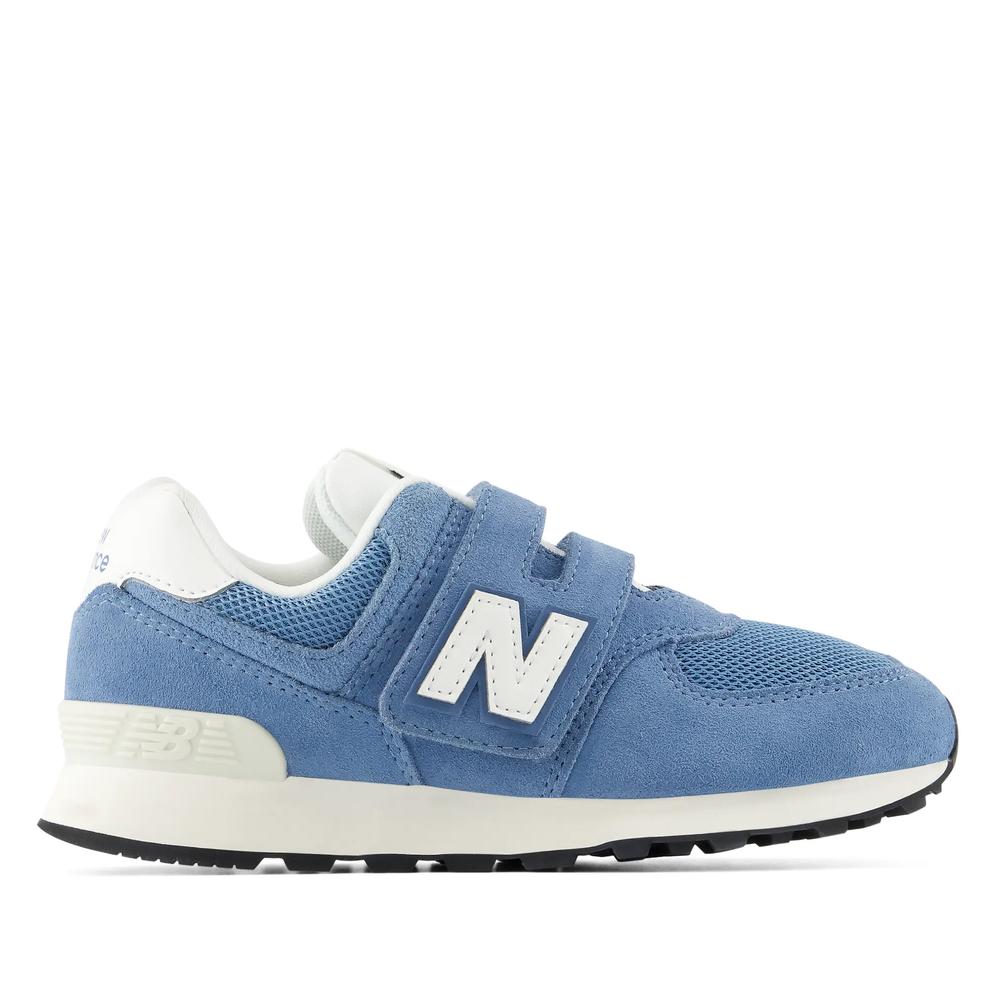 Buty dziecięce New Balance P57466A - niebieskie