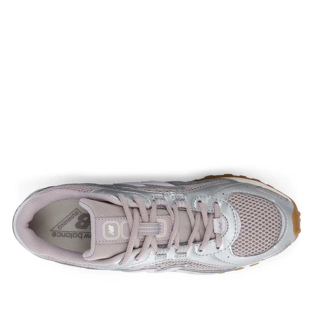 Buty unisex New Balance U204LPP - srebrne