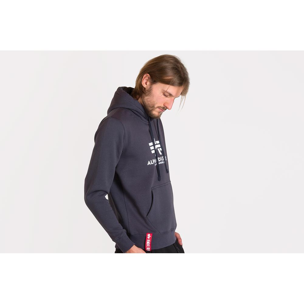 Bluza Alpha Industries Basic Hoody 17831202 - szara