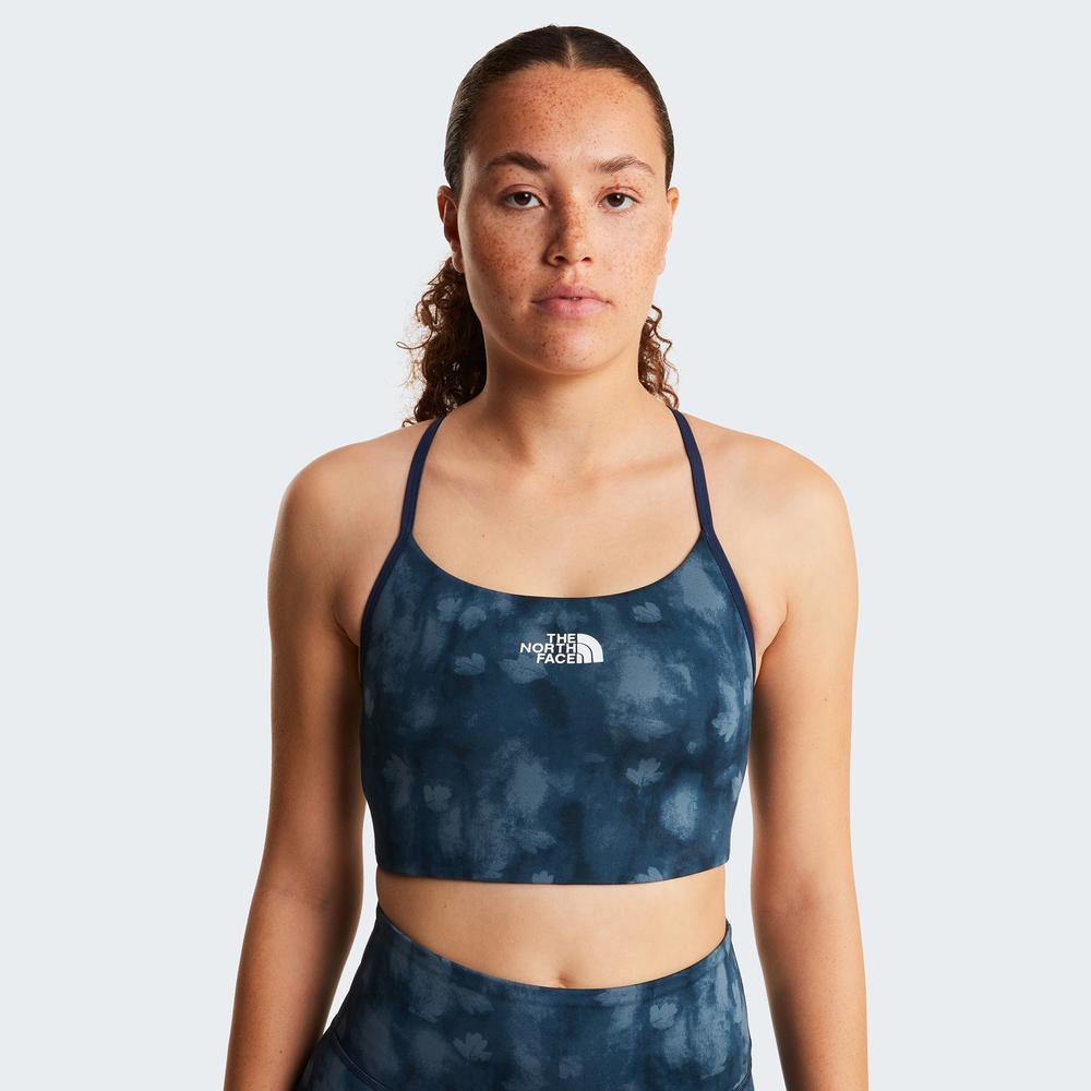 Biustonosz sportowy The North Face Flex 0A8GZCJZ91 - niebieski