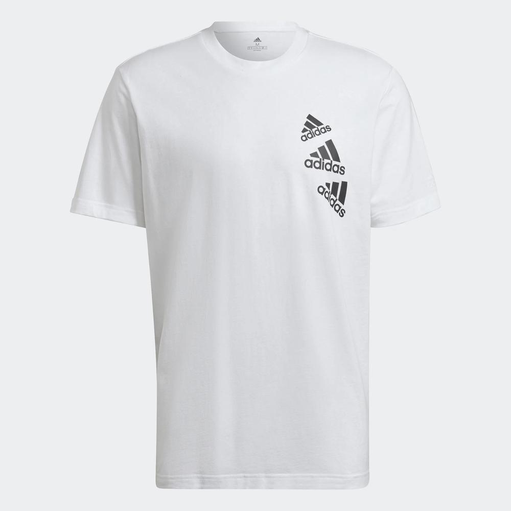 Koszulka adidas Essentials BrandLove HL9386 - biała