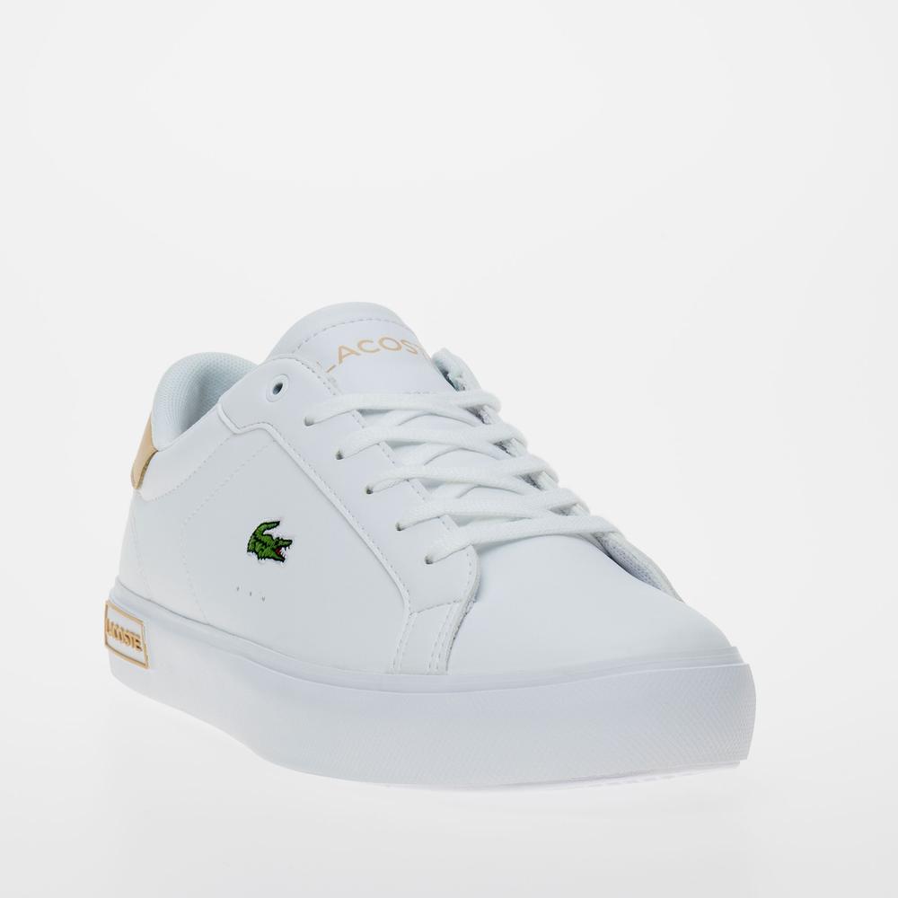 Buty Lacoste Powercourt 124 2 SUJ 747SUJ0012-2J8 - białe