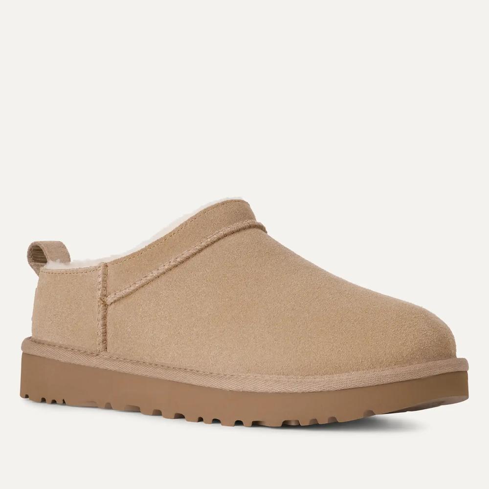 Buty damskie Ugg Classic Micro Boot 1173891-SAN - beżowe