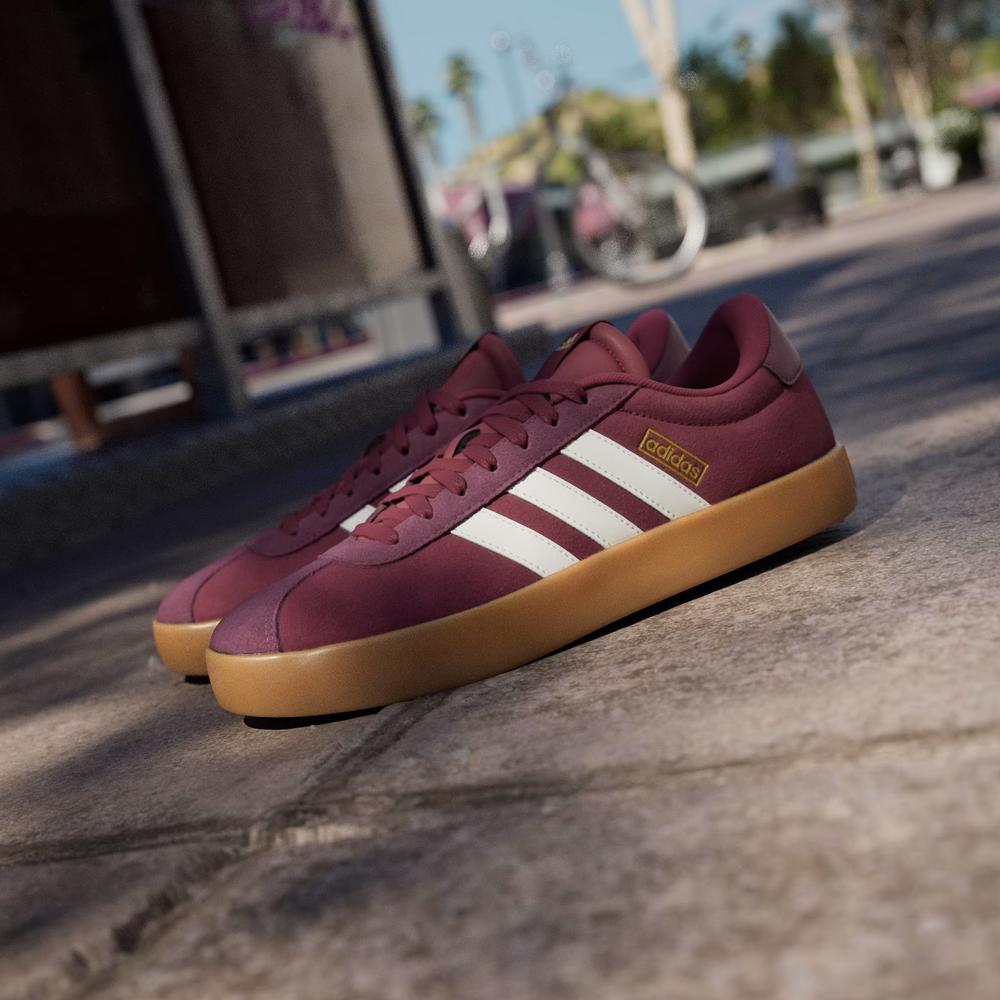 Buty unisex adidas Sportswear VL Court 3.0 IH4039 - bordowe