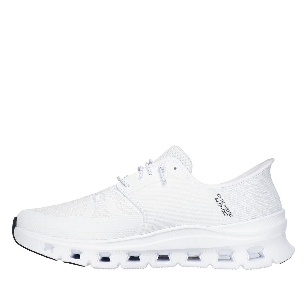 Buty męskie Skechers Slip-ins: Glide-Step Pro 232930WHT - białe