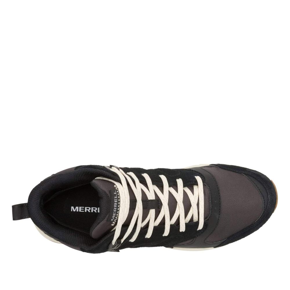 Buty męskie Merrell Tempo Sol Mid Waterproof J038731 - czarne