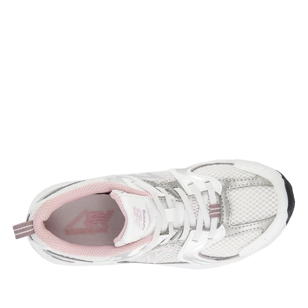 Buty dziecięce New Balance PZ530GK - białe