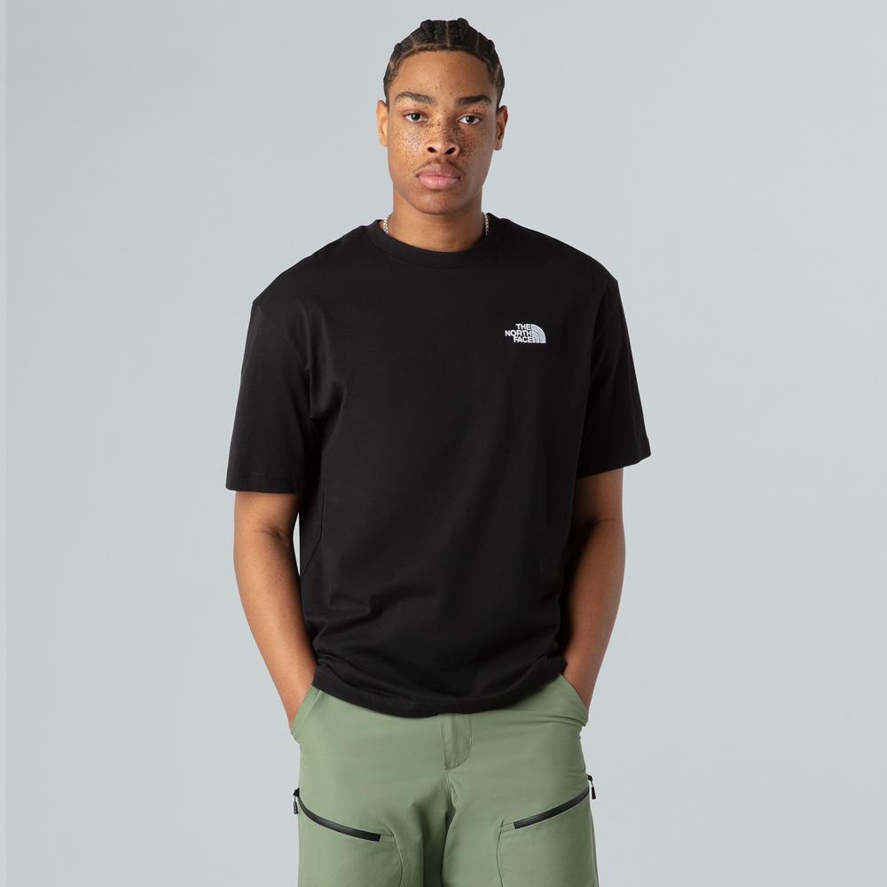 Koszulka męska The North Face Simple Dome 0A87NRJK31 - czarna