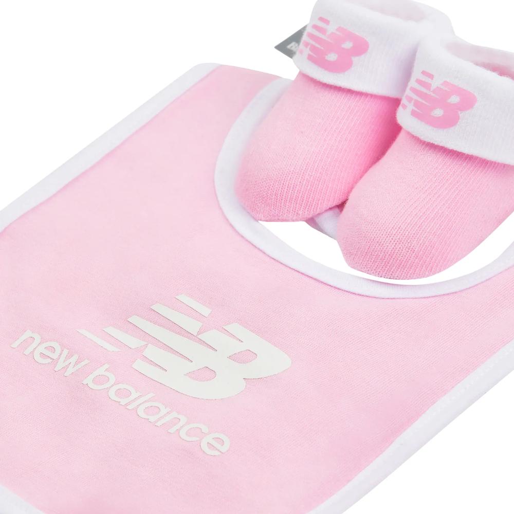 Zestaw dla niemowląt New Balance LAKB0105LLS - różowy