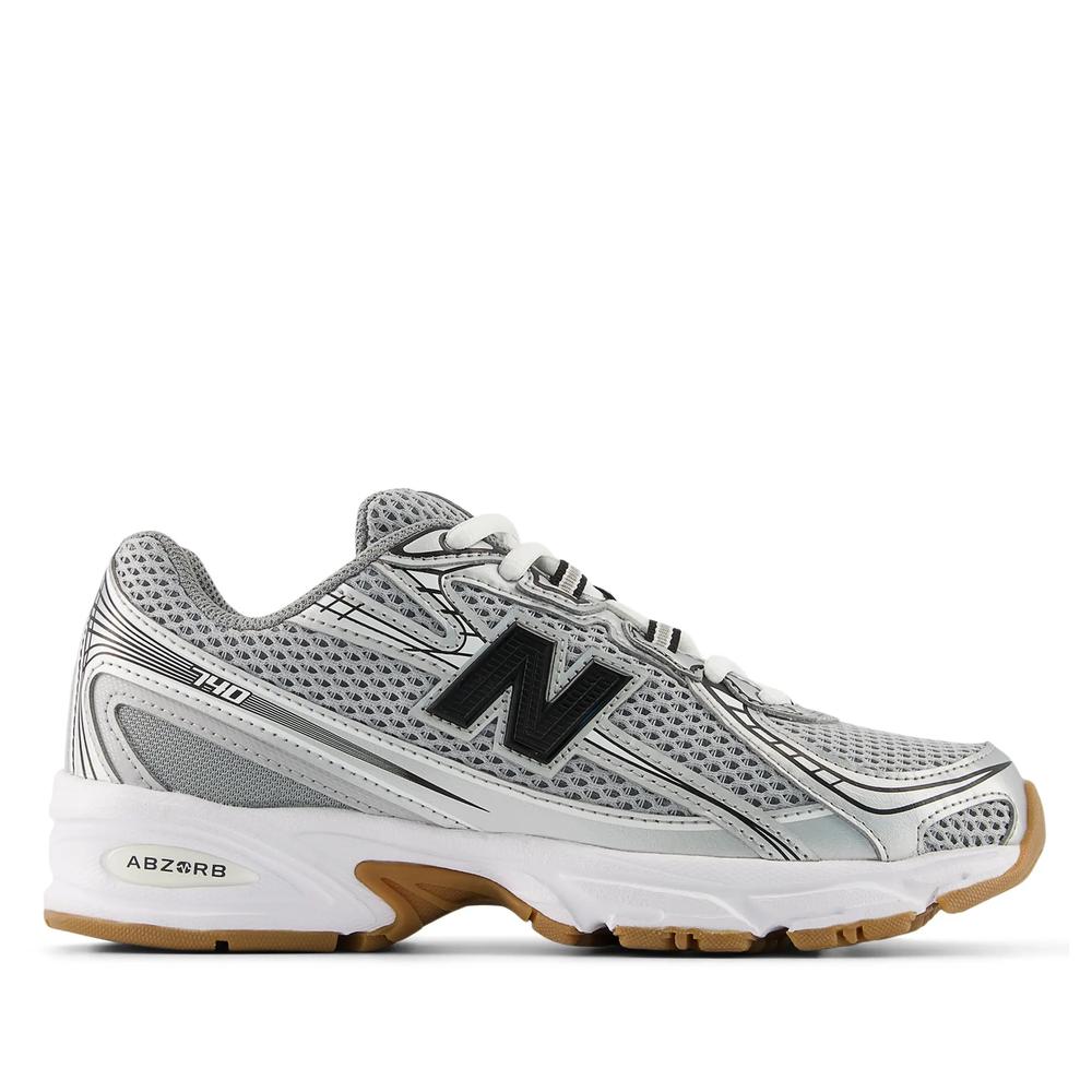 Buty młodzieżowe New Balance GR740GB - szare