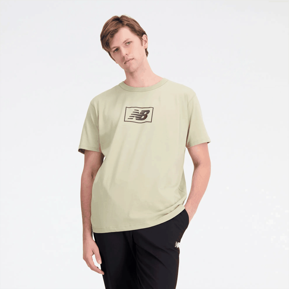 Koszulka New Balance MT33512FUG - zielona