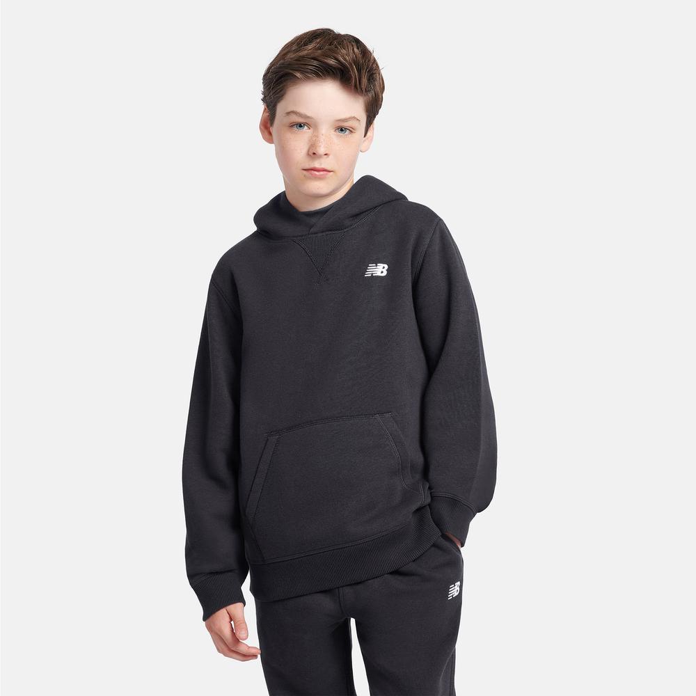 Bluza dziecięca New Balance LAKB0003BK - czarna