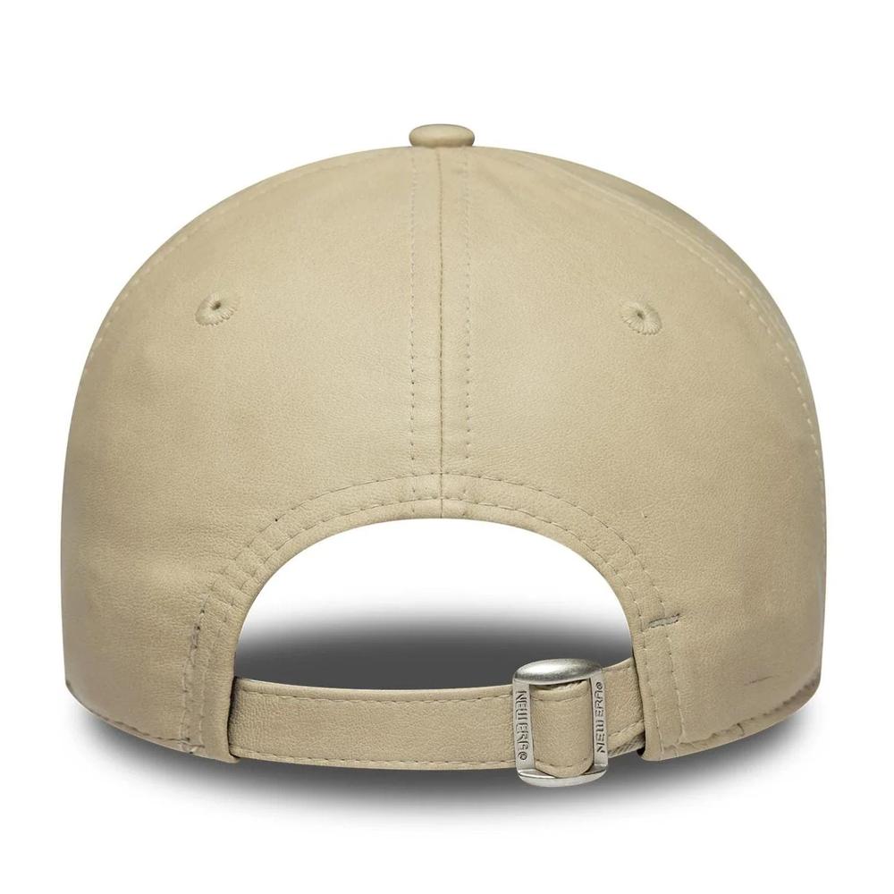 Czapka damska New Era New York Yankees MLB PU 9FORTY 60771752 - beżowa