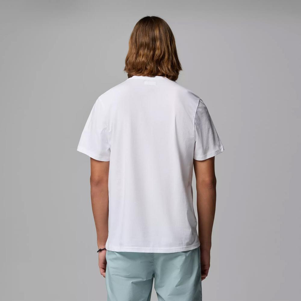 Koszulka męska Columbia CSC Basic Logo 2155001100 - biała