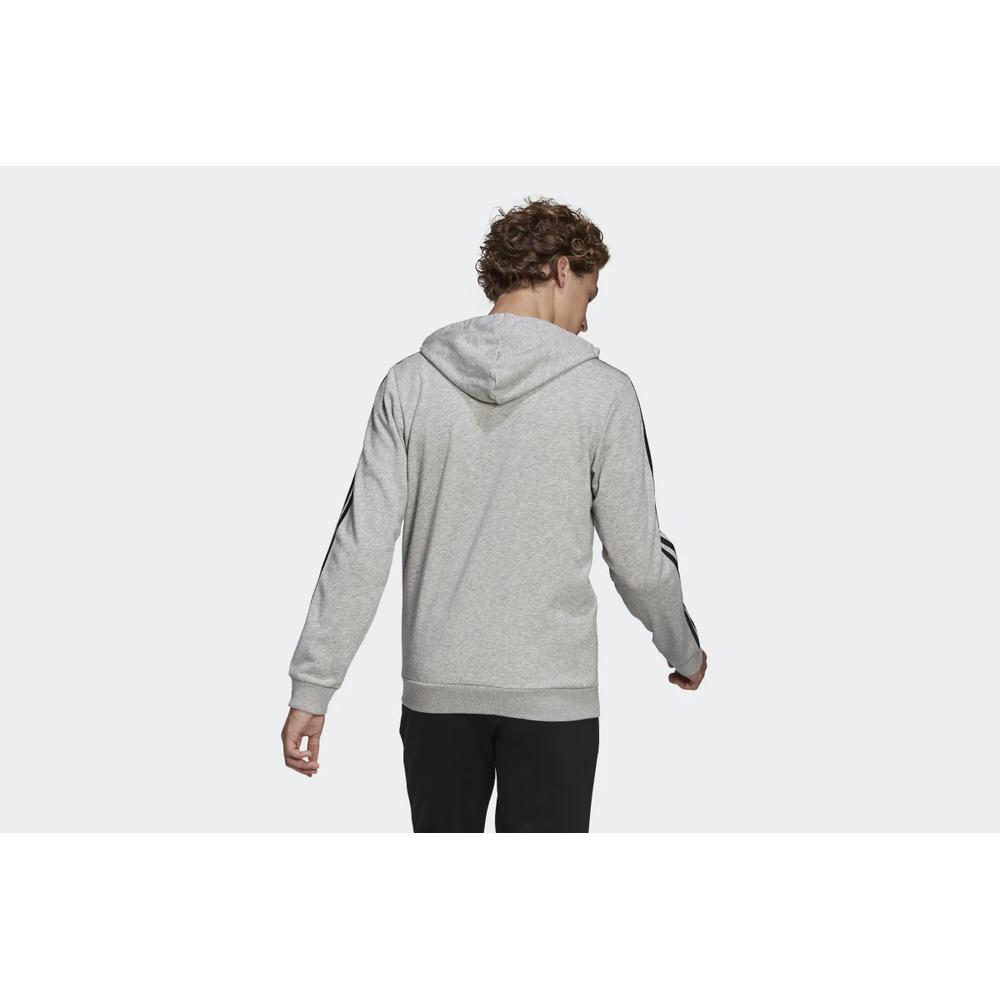 adidas Essentials French Terry 3-Stripes Full Zip Hoodie > GK9034