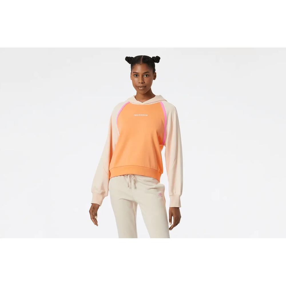 Bluza New Balance WT21501PGZ - pomarańczowa