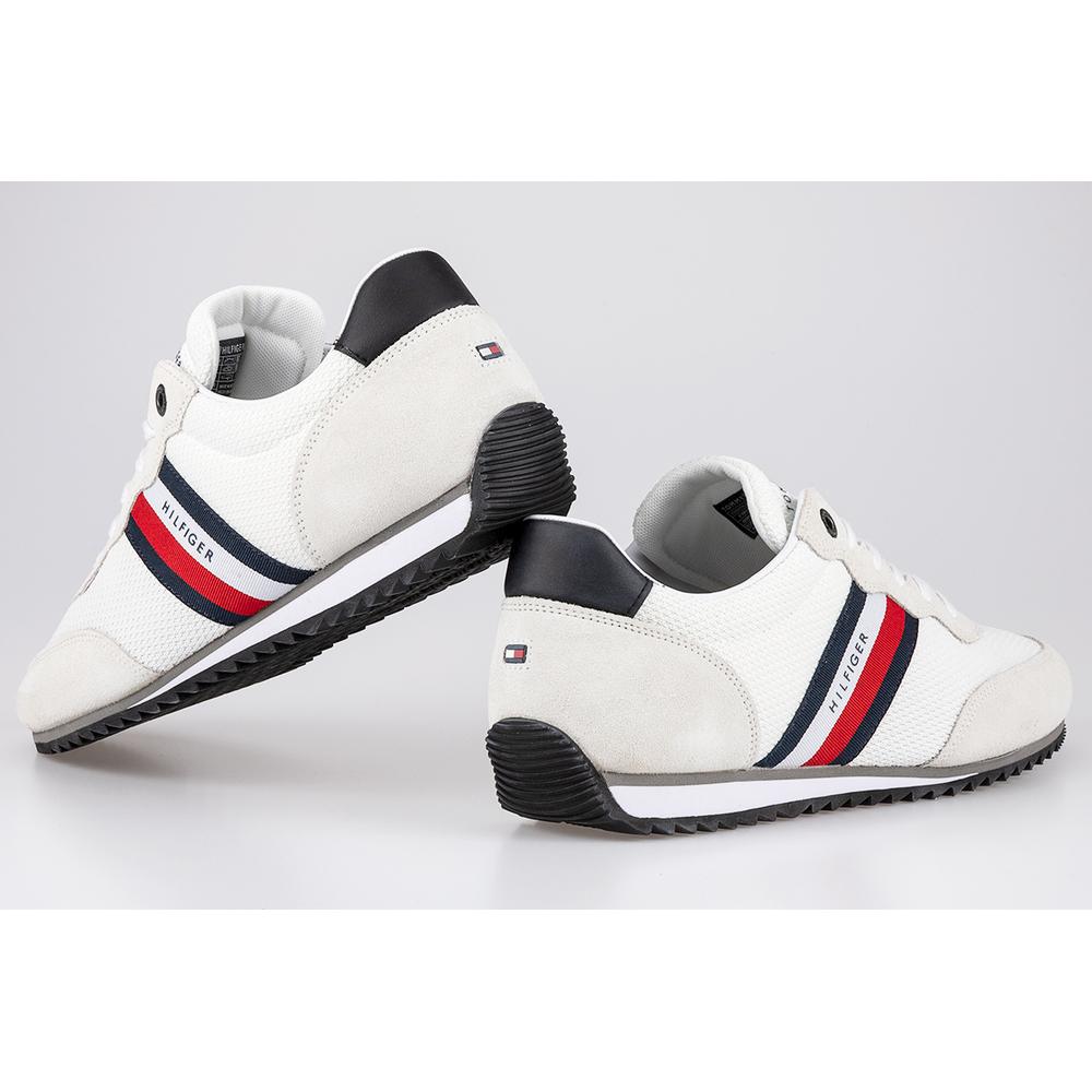Tommy Hilfiger Essential Mesh Signature Tape Trainers > FM0FM03417-YBR