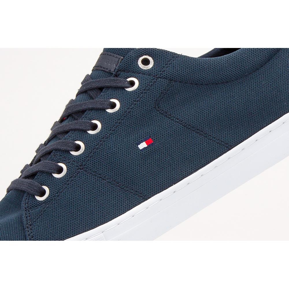 TOMMY HILFIGER TEXTILE LACE-UP TRAINERS > FM0FM02687-DW5