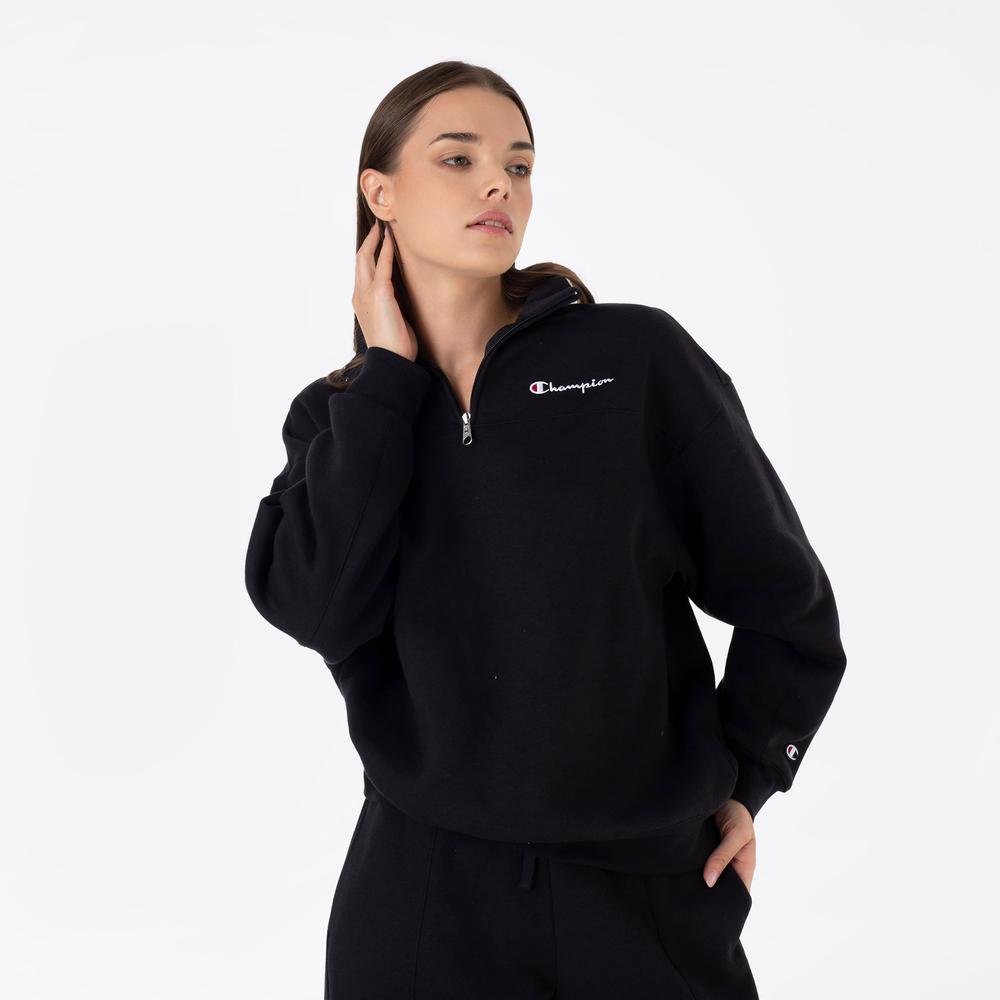 Bluza Champion Half Zip Sweatshirt 116590-KK001 - czarna