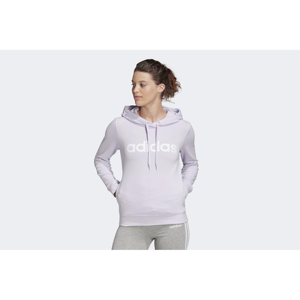 ADIDAS ESSENTIALS LINEAR PULLOVER HOODIE > FM6438