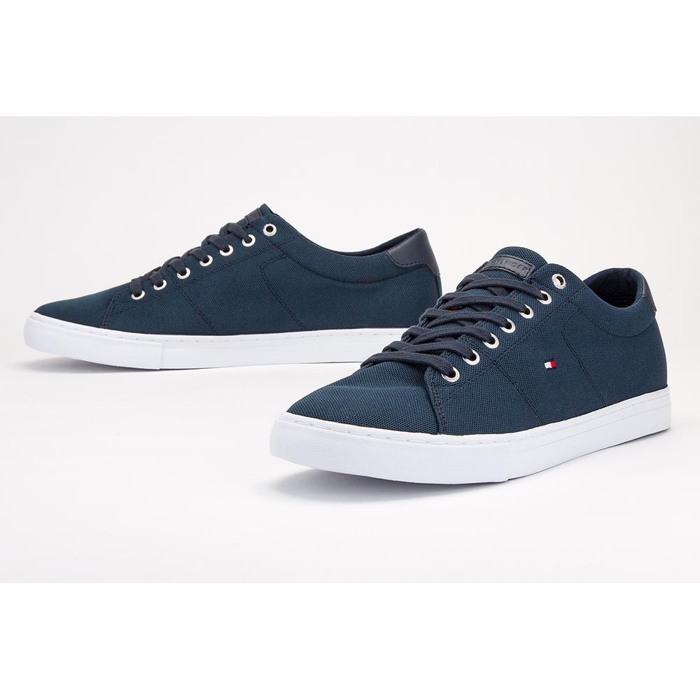 TOMMY HILFIGER TEXTILE LACE-UP TRAINERS > FM0FM02687-DW5