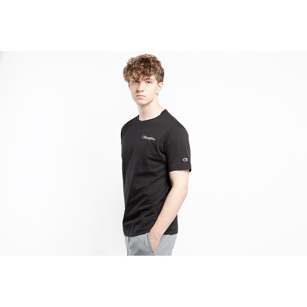 Champion Small Script Logo T-Shirt > 215940-KK001