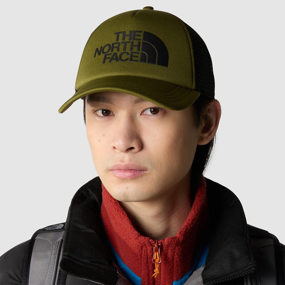 Czapka z daszkiem The North Face Logo Trucker 0A3FM3RMO1 - zielona