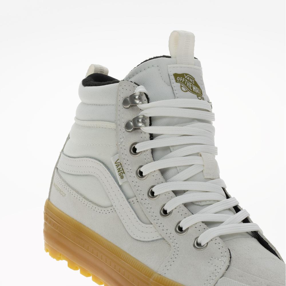 Buty damskie Vans SK8-Hi Waterproof Insulated VN000DAQ9DH1 - białe