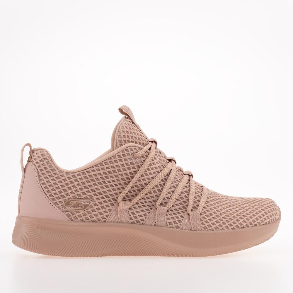 Buty Skechers Bobs Squad 2 Mega Glam 32804LTPK - różowe